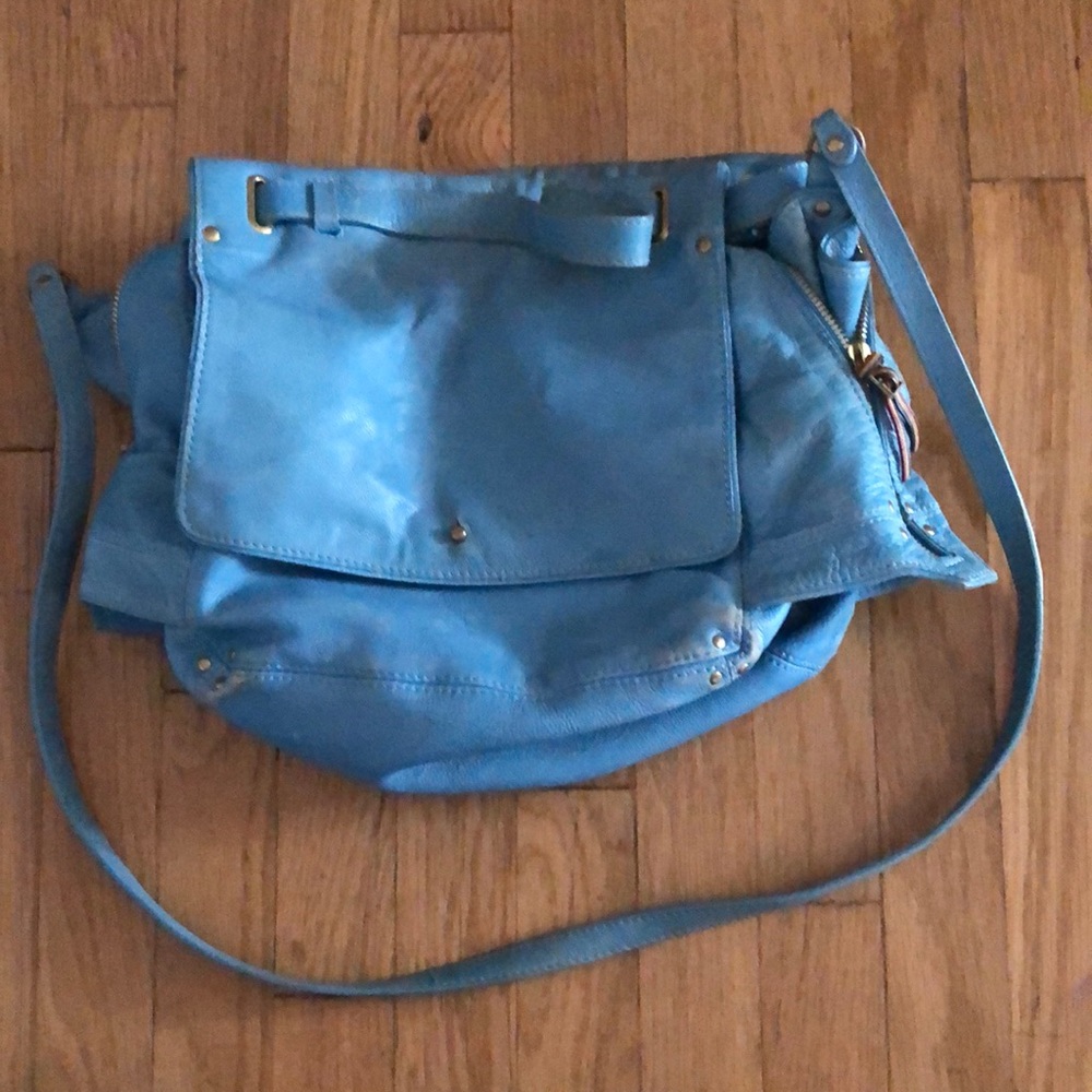 Jerome Dreyfuss Johan Crossbody Purse Blue